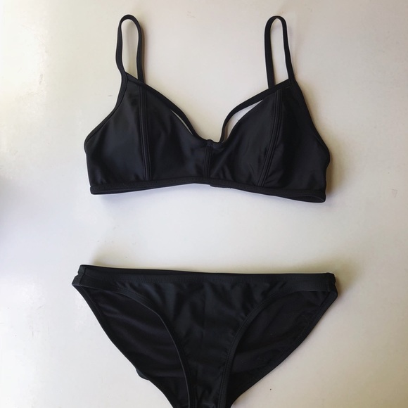 target black bathing suit